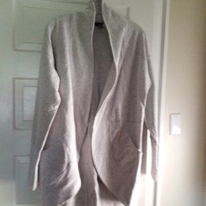 Gray 'Cocoon' cardigan